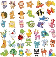 Stickersæt | Stort dyresæt med 40 stickers